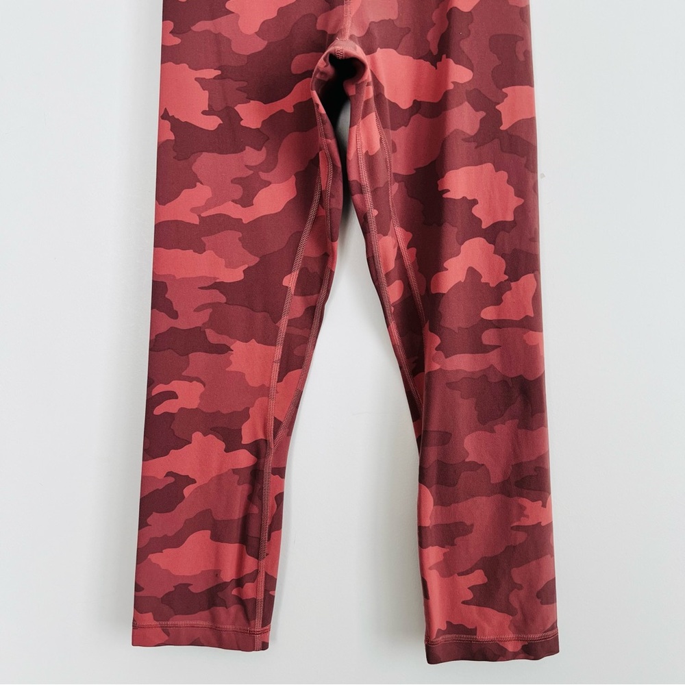 Lululemon Align Crop *21" in Heritage 365 Camo Brier Rose Multi - Picture 8 of 12